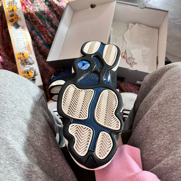 Jordan 13 Retro Brave Blue Size 10 men’s slightly used - Picture 3 of 9